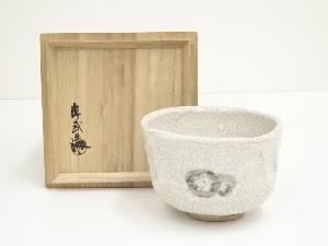 美神焼　加藤春武造　志野茶碗（共箱）